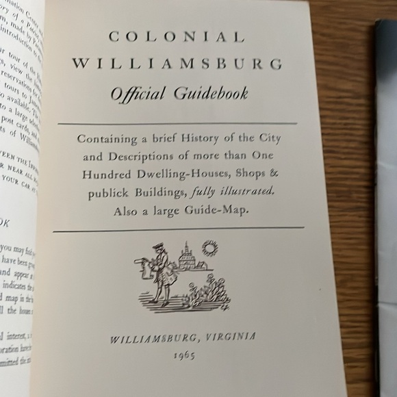 COLONIAL WILLIAMSBURG GUIDEBOOK, Old Sturbridge Village & National Capital Parks - Picture 3 of 11